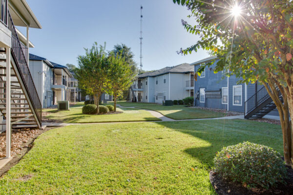 Exterior of University Trails Prairie View: Beautiful, fully-furnished housing units